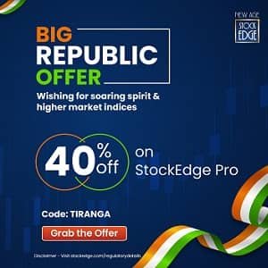 StockEdge Republic Day Sale 2025 Flat 40% Off