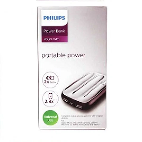 Best Deal on Philips 7800 mAh Power Bank (DLP7806) 1 Best-Deal-on-Philips-7800-mAh-Power-Bank-DLP7806-600x600