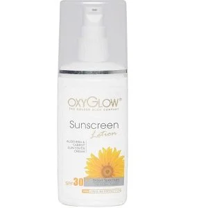 ShoppingMantraS.com sharing Best Offer on Oxyglow Aloe Vera & Carrot Sun Cover Lotion SPF-30 - SPF 30 PA+ (100 g). checkout now and buy at best price in India.