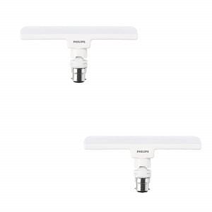Philips T-Bulb Base B22 8-Watt LED Bulb (Pack of 2, Cool Day Light)