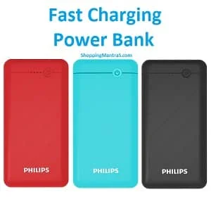 Best Offer on Philips Fast Charging Power banks - Starts From Rs.599 - www.shoppingmantras.com images
