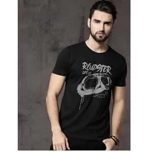 Roadster Men's T-Shirts Upto 80% Starts from Rs.187