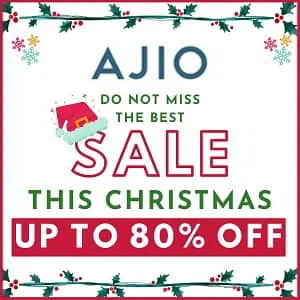 AJIO Christmas Day Sale 2023